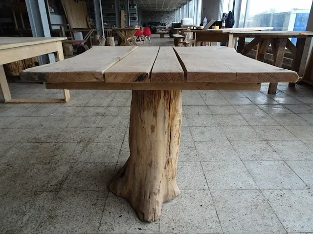 Eiken tafel - afbeelding 2 van  3