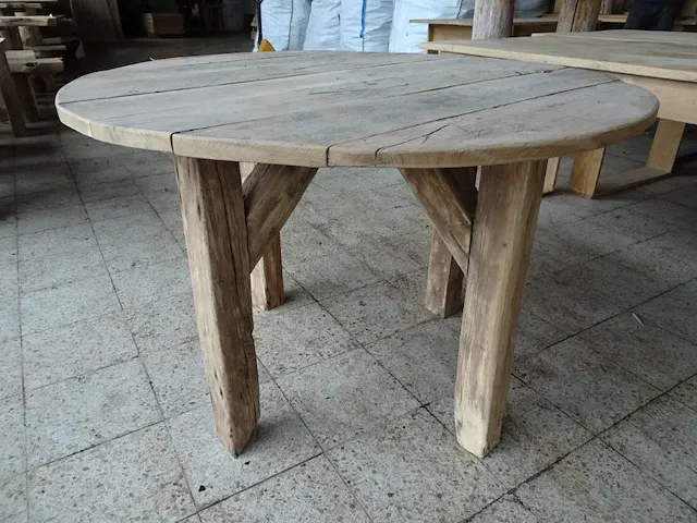 Eiken tafel - afbeelding 2 van  3