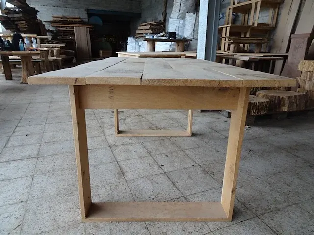 Eiken tafel - afbeelding 2 van  3