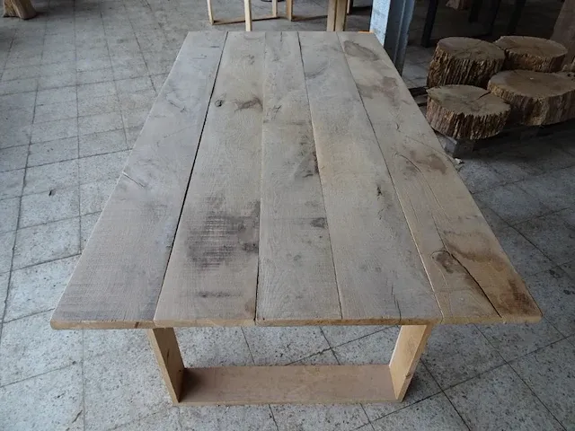 Eiken tafel - afbeelding 3 van  3