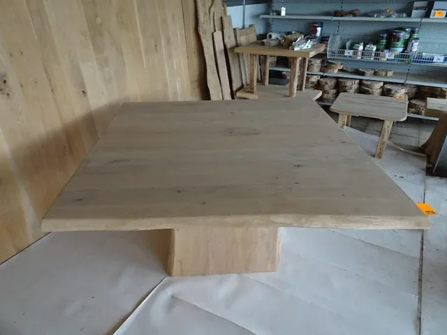 Eiken tafel - afbeelding 3 van  4