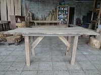 Eiken tafel - afbeelding 1 van  3
