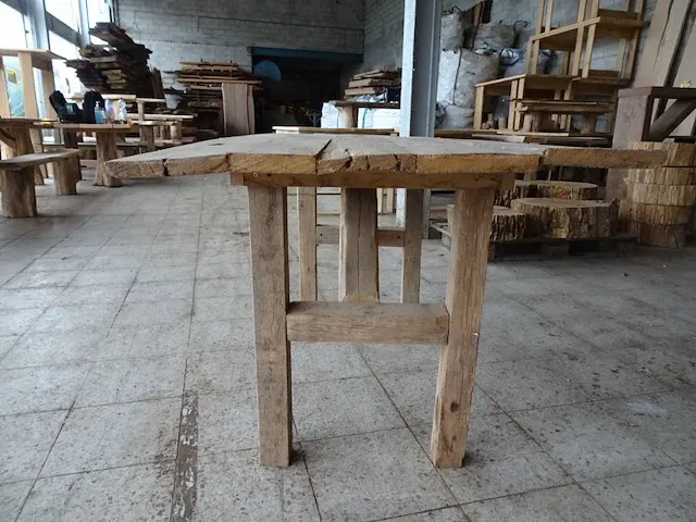Eiken tafel - afbeelding 2 van  3