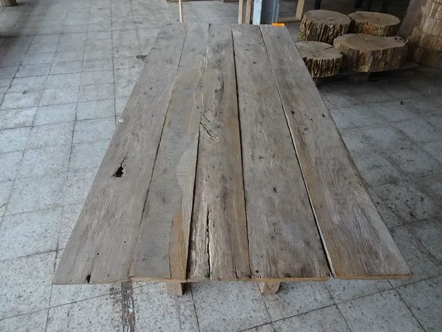 Eiken tafel - afbeelding 3 van  3