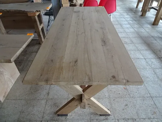 Eiken tafel - afbeelding 3 van  5