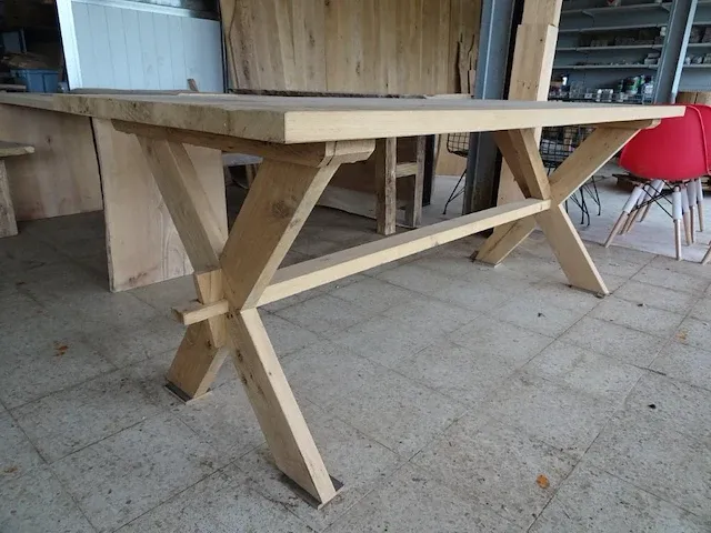 Eiken tafel - afbeelding 5 van  5