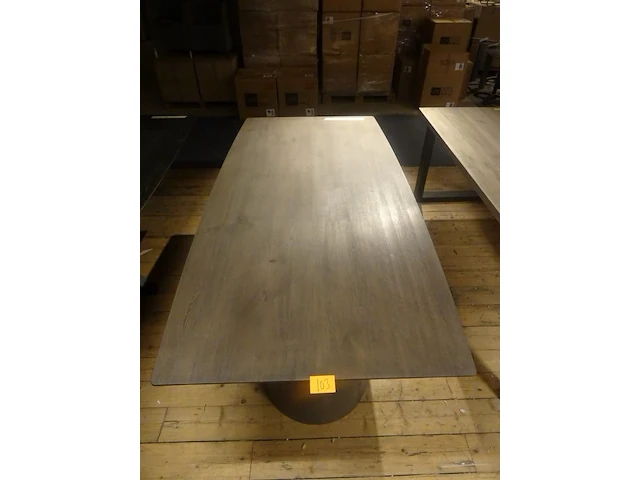 Eiken tafel - afbeelding 2 van  4