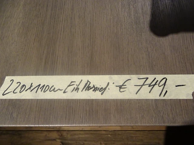 Eiken tafel - afbeelding 4 van  4