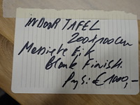 Eiken tafel - afbeelding 3 van  3