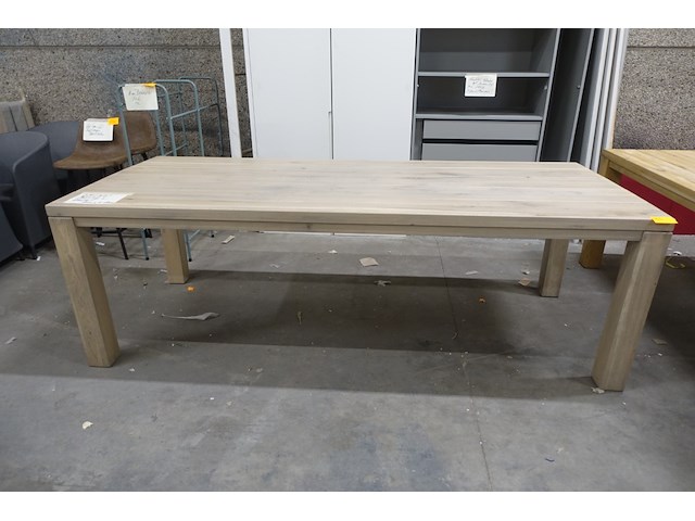 Eiken tafel - afbeelding 1 van  3