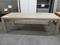 Eiken tafel - afbeelding 1 van  3