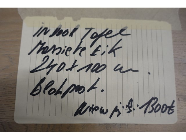 Eiken tafel - afbeelding 3 van  3