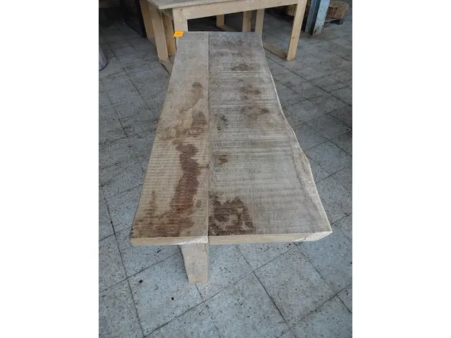Eiken tafel/bijzetmeubel - afbeelding 3 van  3