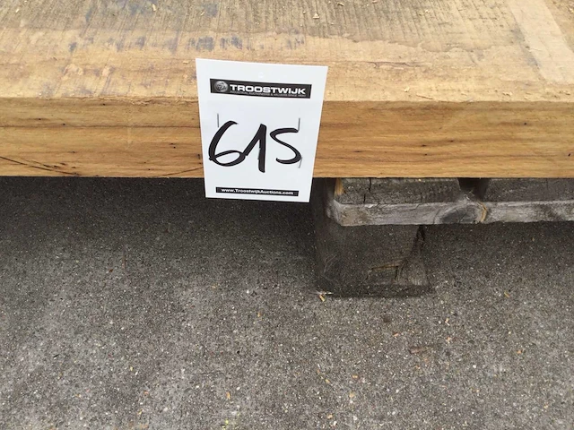 Eiken tafelblad 4200x1050x65 - afbeelding 7 van  7