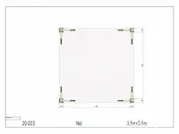 Eiken terrasoverkapping 3,5x3,5 - afbeelding 3 van  17