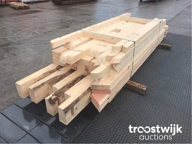 Eiken terrasoverkapping 3,5x3,5 - afbeelding 9 van  17