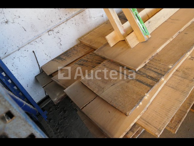 Eikenhout, snijdje in +/- 2 cm dik - afbeelding 2 van  5