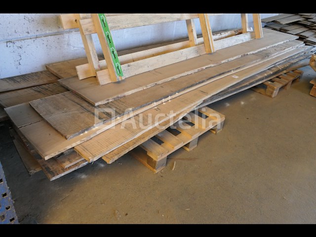 Eikenhout, snijdje in +/- 2 cm dik - afbeelding 3 van  5