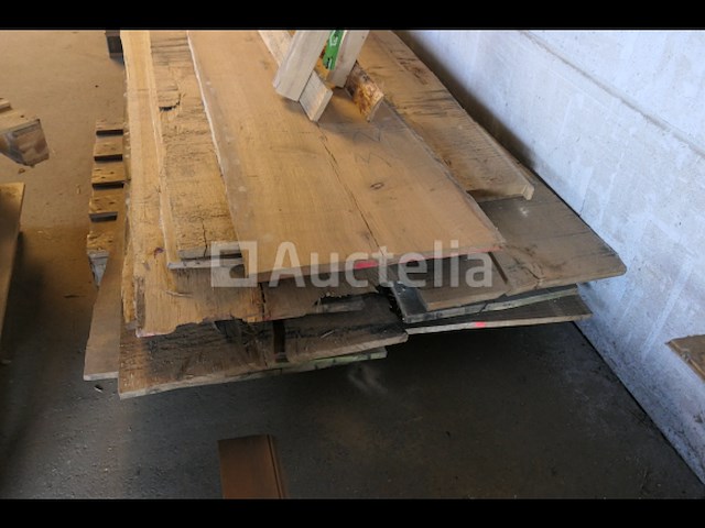 Eikenhout, snijdje in +/- 2 cm dik - afbeelding 4 van  5