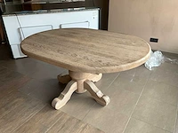 Eikenhouten tafel - afbeelding 1 van  4