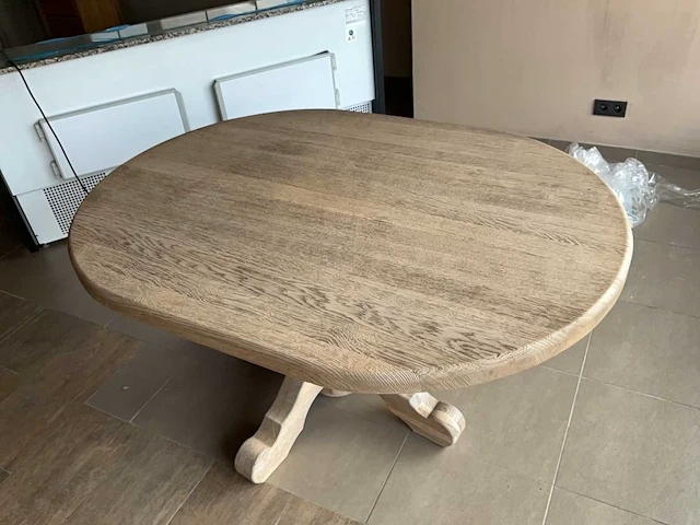 Eikenhouten tafel - afbeelding 4 van  4