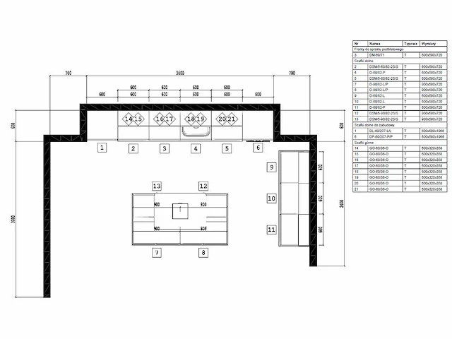 Eiland keukenopstelling expo 20 - afbeelding 41 van  46