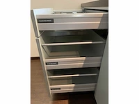 Eiland keukenopstelling expo 34 iris grey in bouwpakket - afbeelding 5 van  17