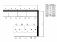 Eiland keukenopstelling expo 35 grijs hoogglans in bouwpakket - afbeelding 10 van  19