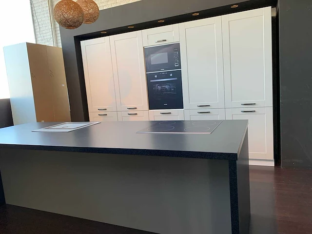 Eiland keukenopstelling expo 41 beige in bouwpakket - afbeelding 12 van  18