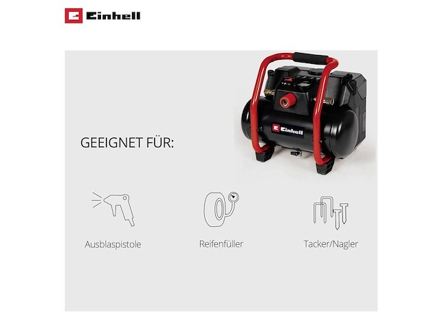 Einhell - accu compressor - te-ac 36/150 of solo - afbeelding 3 van  6