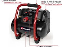 Einhell - accu compressor - te-ac 36/150 of solo - afbeelding 6 van  6