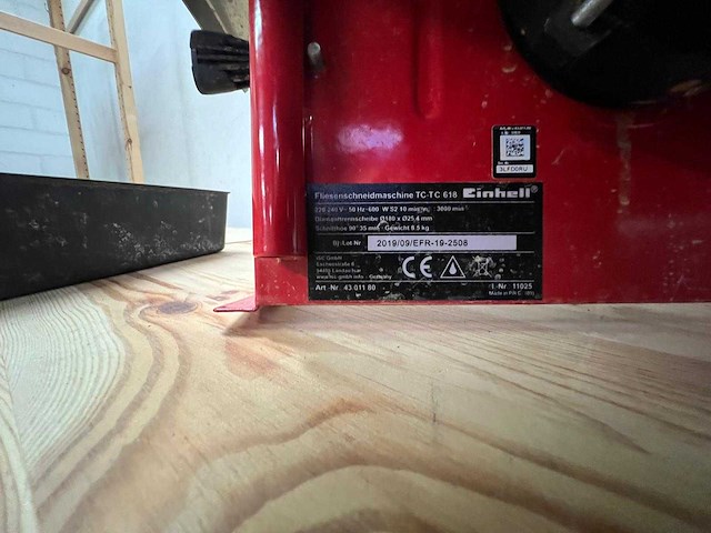 Einhell - tegelzaagmachine - afbeelding 7 van  10