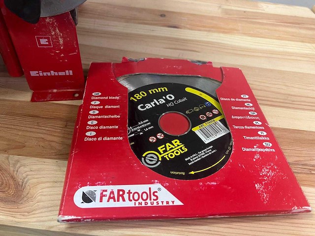 Einhell - tegelzaagmachine - afbeelding 10 van  10