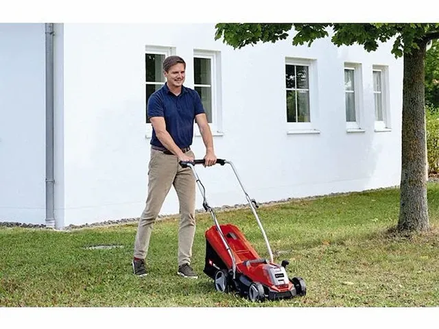 Einhell accugrasmaaier ge-cm 18/33 li kit - afbeelding 1 van  5