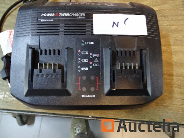 Einhell dubbele oplader - afbeelding 4 van  4