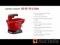Einhell ge-us 18 li-solo universele strooier - afbeelding 1 van  1