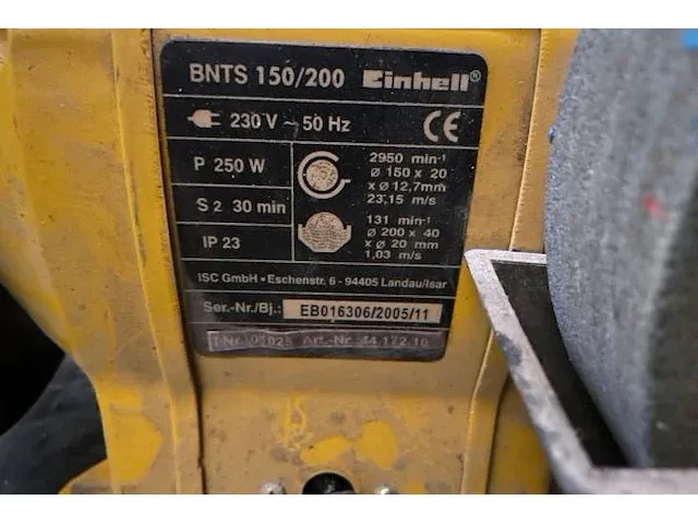Einhell slijpmolen - afbeelding 3 van  5