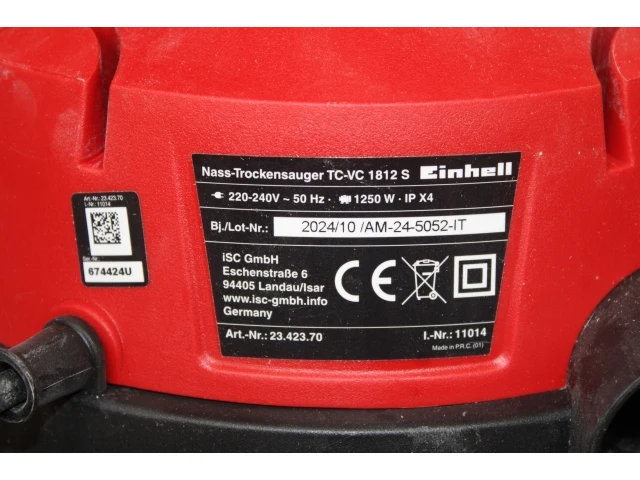 Einhell stofzuiger - afbeelding 4 van  8