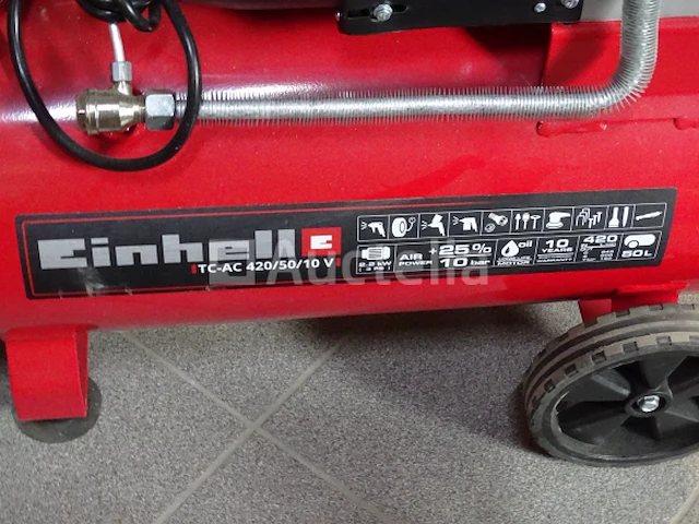 Einhell tc-ac 420/50/10v compressor - afbeelding 3 van  7
