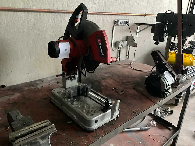 Einhell tc-mc 355 afkortcirkelzaagmachine - afbeelding 2 van  5