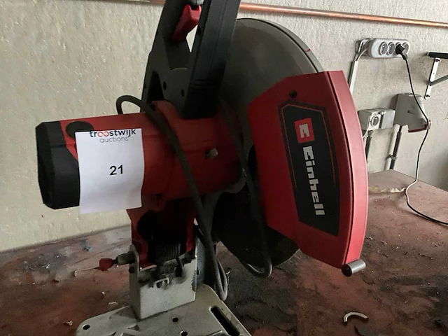 Einhell tc-mc 355 afkortcirkelzaagmachine - afbeelding 3 van  5