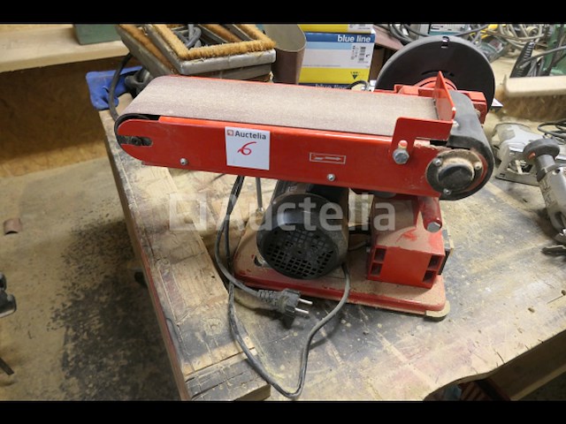 Einhell tc-us 400 riem + lapidaire schuurmachine - afbeelding 2 van  6