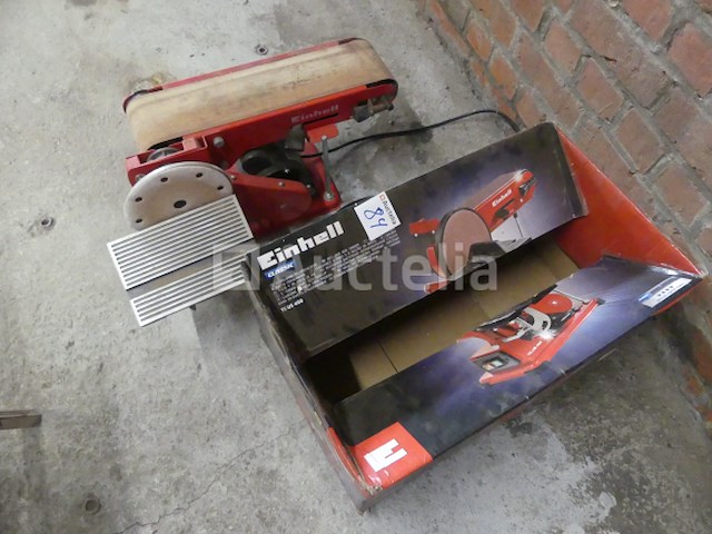 Einhell tc-us400 bandschuurmachine - afbeelding 2 van  4