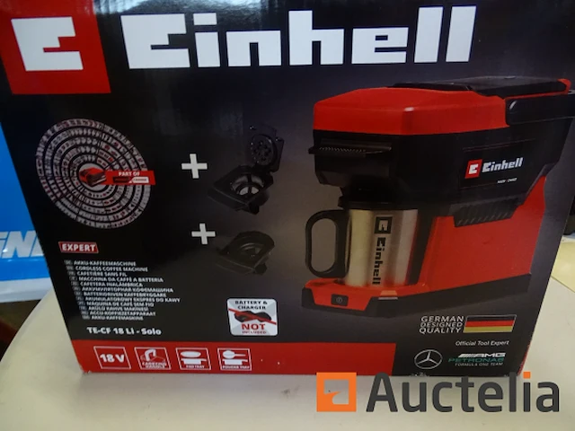 Einhell te-cf 18 li-solo draadloos koffiezetapparaat - afbeelding 2 van  2