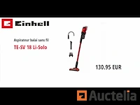 Einhell te-sv 18 li-solo draadloze steelstofzuiger - afbeelding 1 van  5