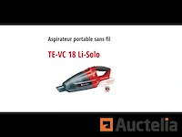 Einhell te-vc 18 li-solo accu handstofzuiger 18 v