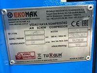 Ekomak dmd250c schroefcompressor - afbeelding 3 van  9
