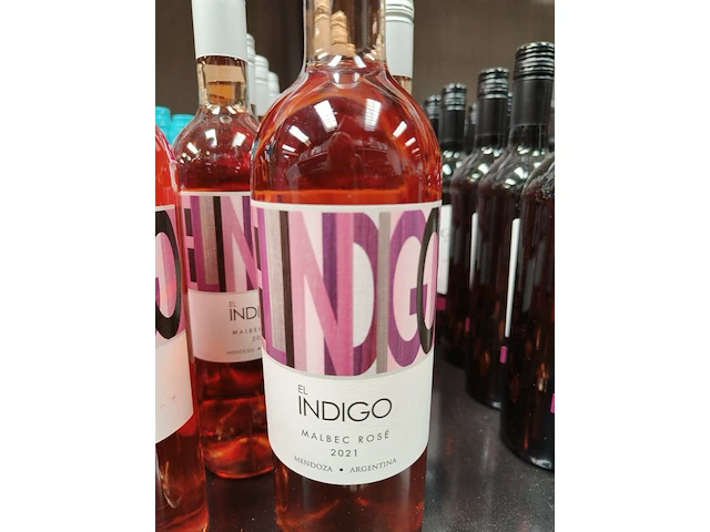 El indigo malbec rosé 2021 13% - afbeelding 2 van  4