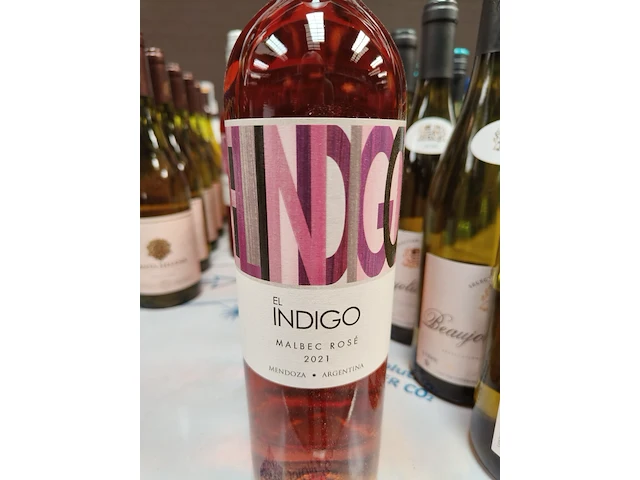 El indigo malbec rosé 2021 13% - afbeelding 2 van  4