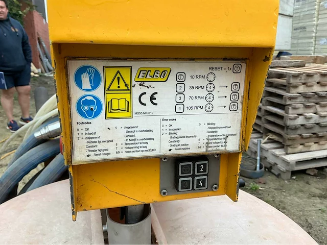 Elbo mp40e mengpomp lijmmortel machine - afbeelding 3 van  16